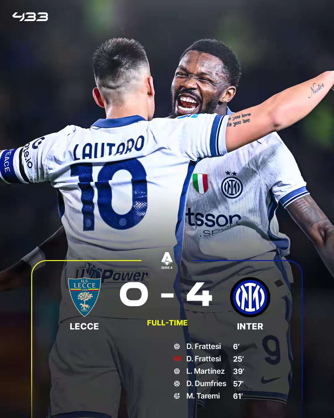 意甲尘埃落定:尤文在补时2-1险胜拉齐奥,榜首之争持续升温 意甲尘埃落定:尤文在补时2-1险胜拉齐奥,榜首之争持续升温